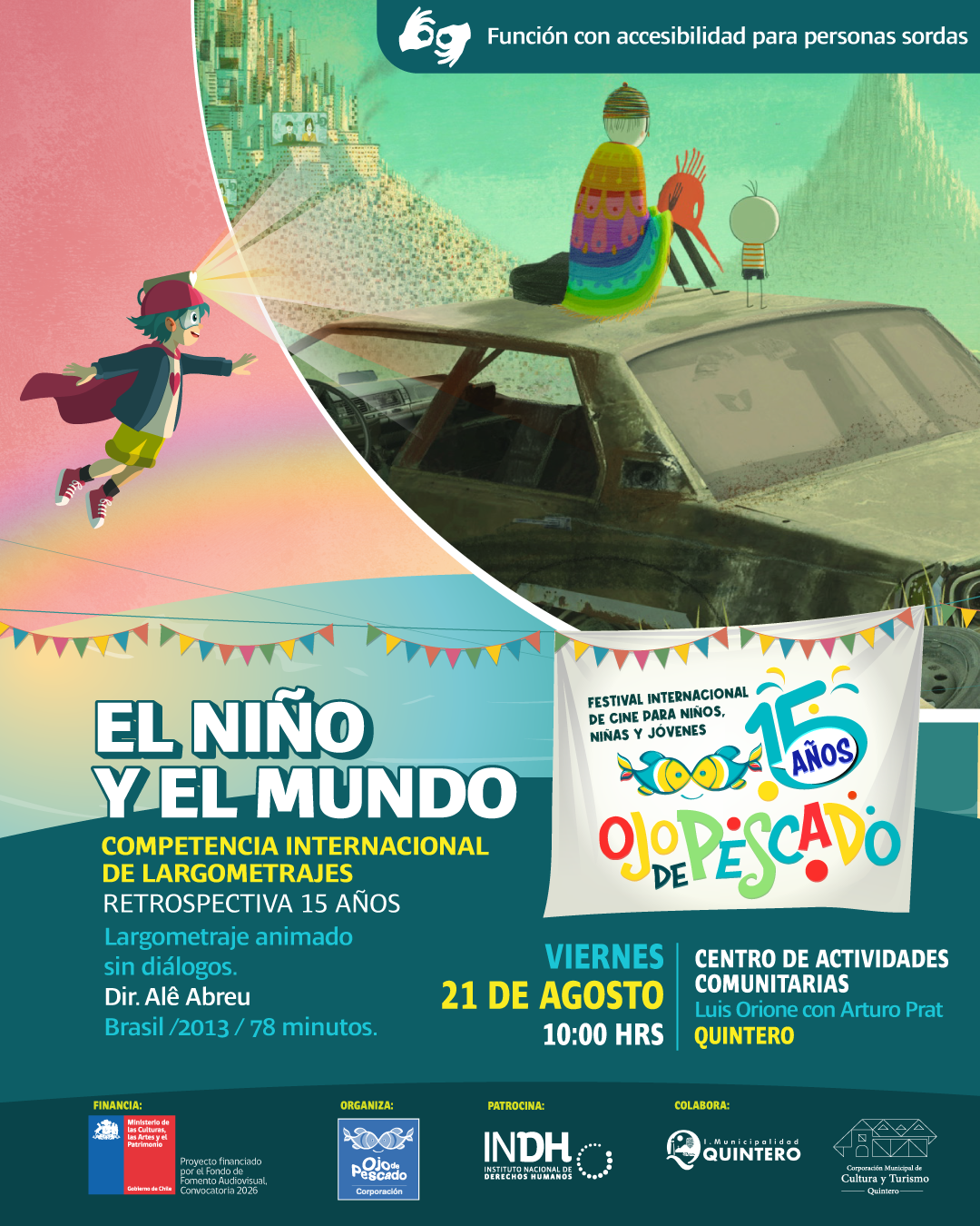 Programación Ojo de Pescado 2026: Accesibilidad y Cultura Inclusiva