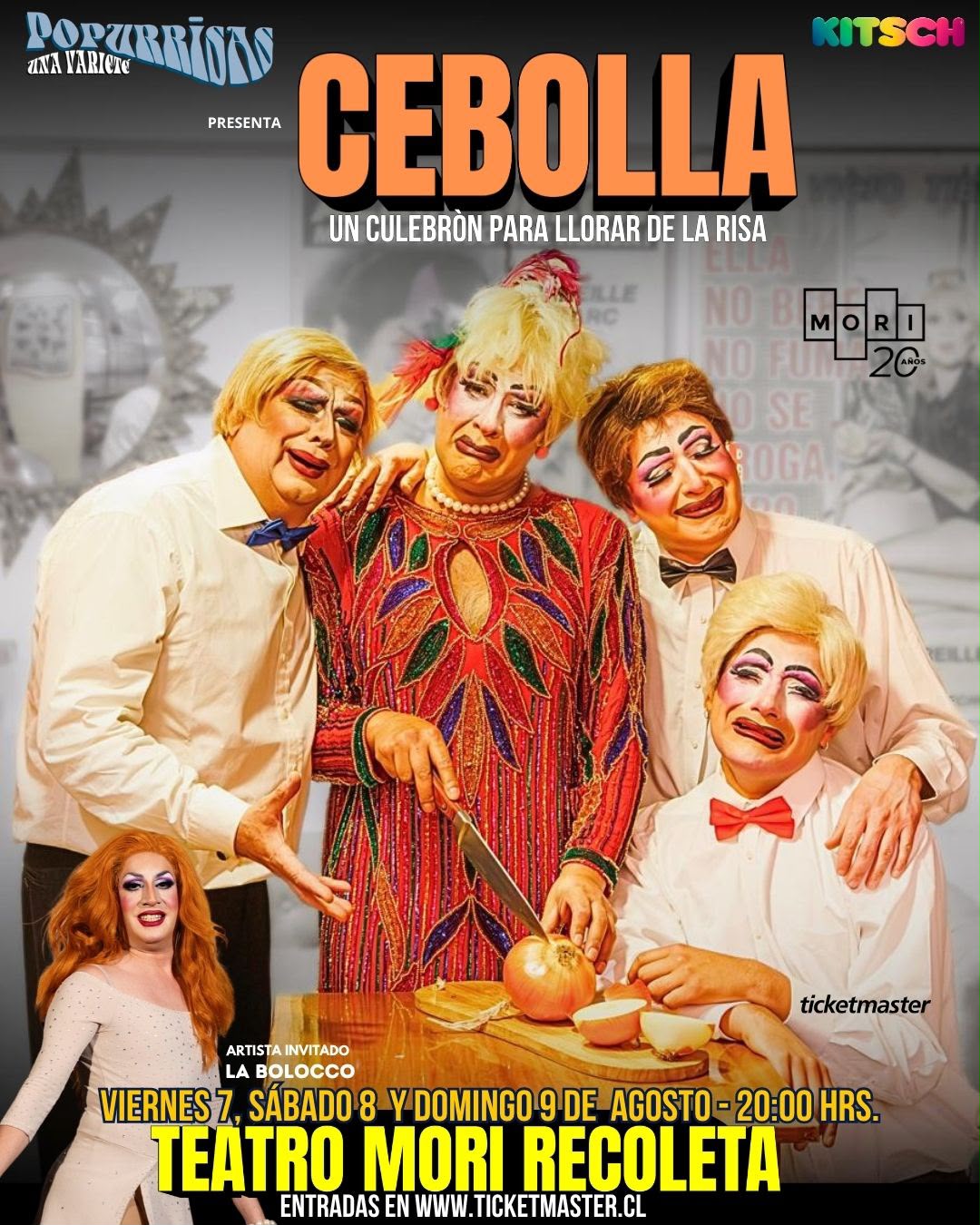 Popurrisas: El Varieté Que Revive Teleseries con Humor y Glamour